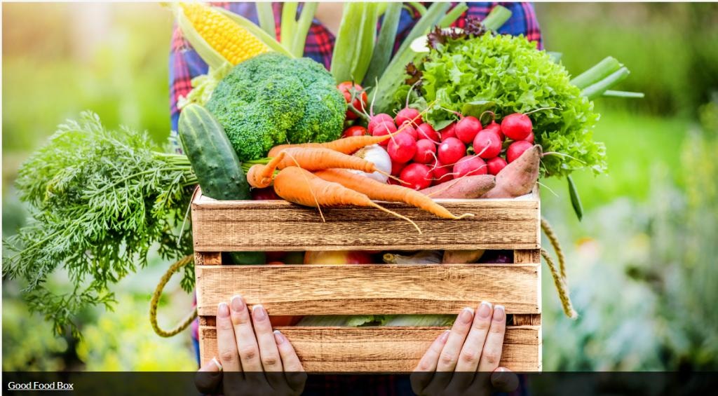 Fresh vegetables and produce